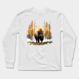 American Bison Long Sleeve T-Shirt